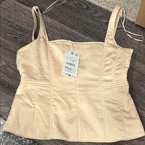 Zara Cream Camisole Top